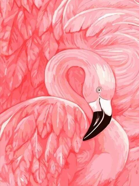 Fenicottero Diamond Painting