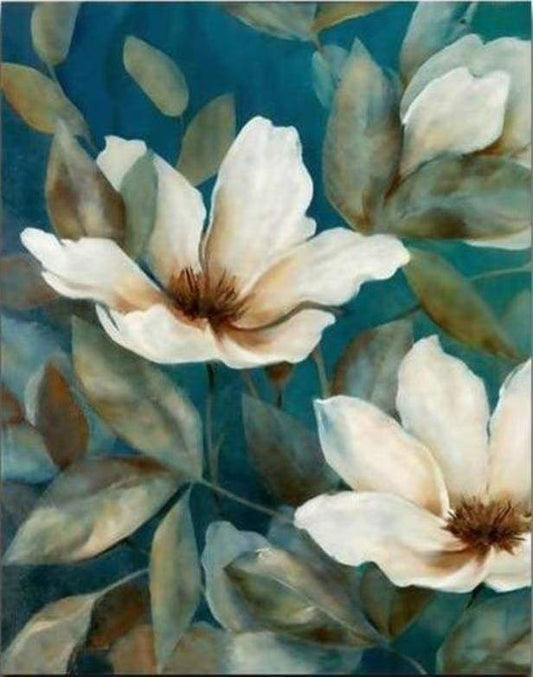 Fiore Bianco 2 Diamond Painting