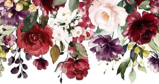 Fiori Ad Acquerelli Diamond Painting