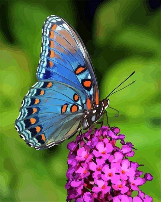 Fiori Di Farfalla Diamond Painting