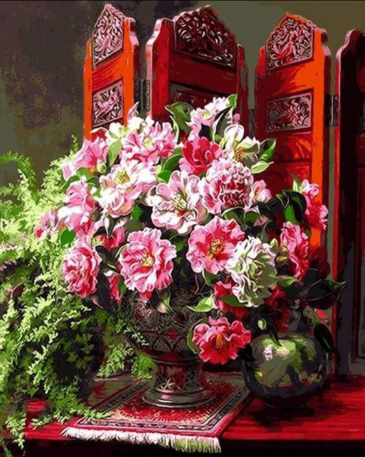 Fiori E Interni In Stile Cinese Diamond Painting