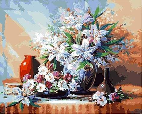 Fiori E Teschio Diamond Painting
