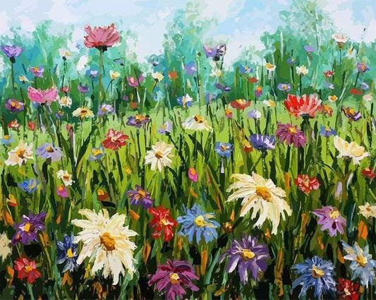 Fiori In Campagna Diamond Painting
