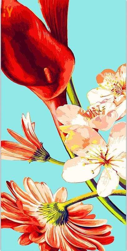 Fiori Verticali Diamond Painting