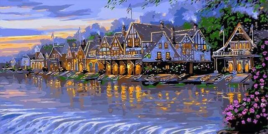 Fiume Bellagio Diamond Painting