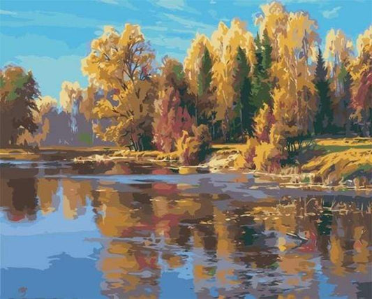 Fiume In Francia Diamond Painting