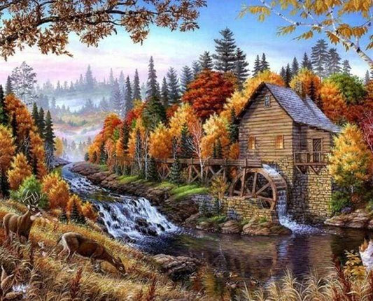 Fiume Tranquillo Diamond Painting