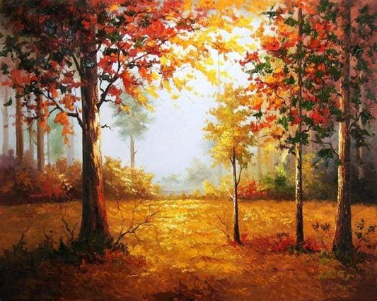 Foresta In Autunno Diamond Painting
