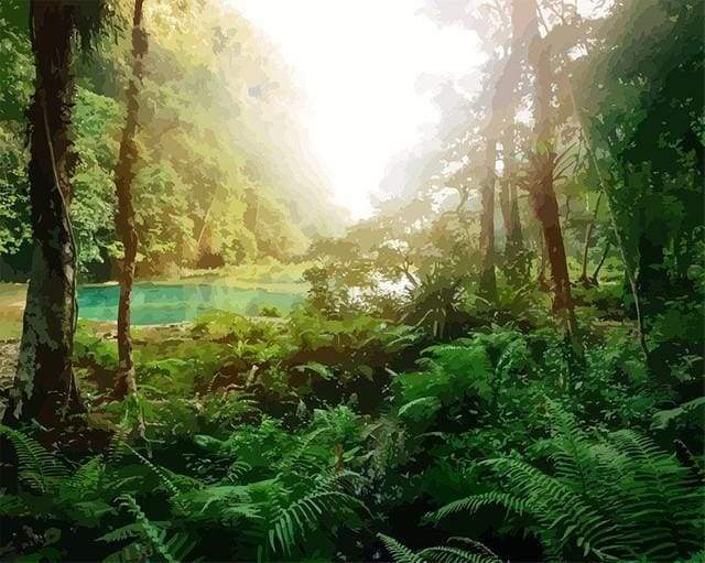 Foresta Tropicale Diamond Painting