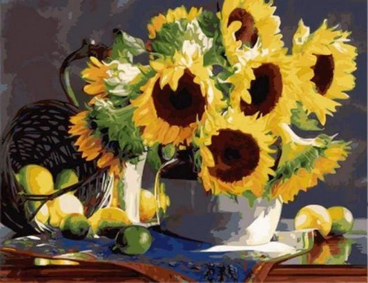 Frutta E Girasoli Diamond Painting