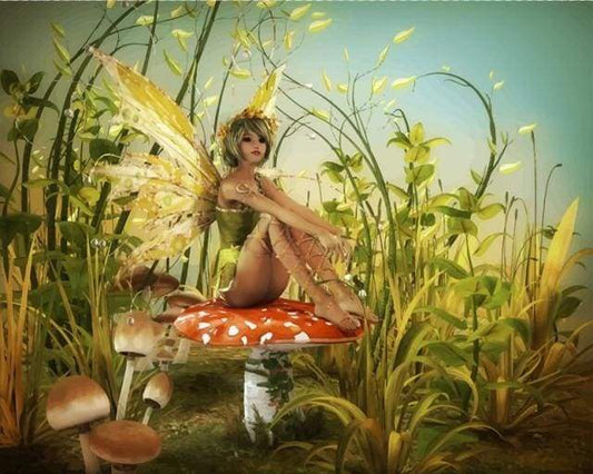Funghi Fatati Diamond Painting
