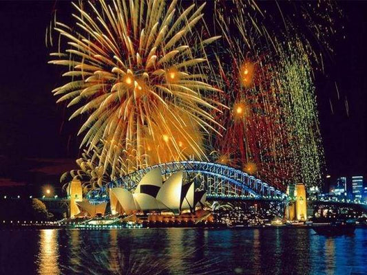Fuochi D'Artificio A Sydney Diamond Painting