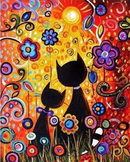 Gatti Cartoon Diamond Painting