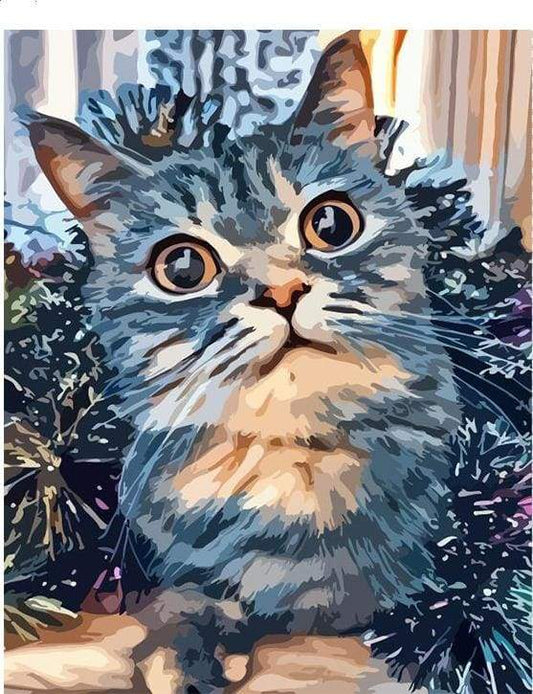 Gatto Con Stile Diamond Painting