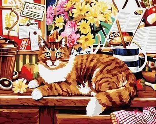 Gatto Di Città Diamond Painting