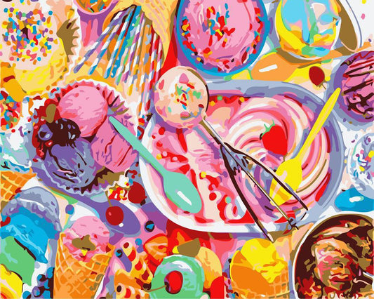 Gelato per tutti i gusti Diamond Painting