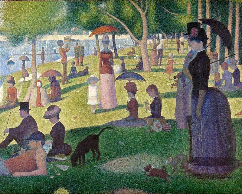 Georges Seurat - Una Domenica pomeriggio nell'isola della Grande Jatte Diamond Painting | Seos Shop ®
