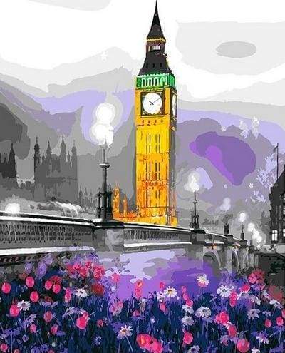 Giardino Del Big Ben Diamond Painting | Seos Shop ®