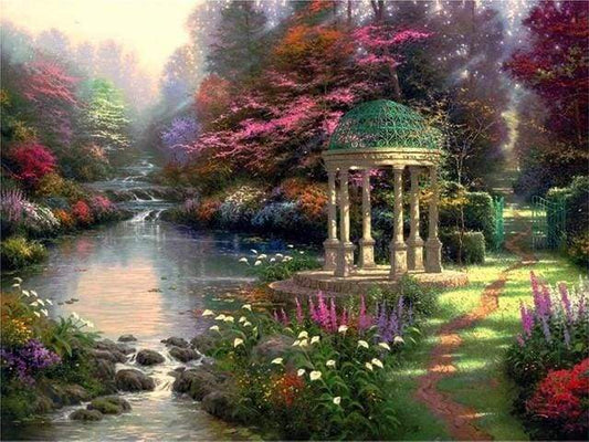 Giardino E Fiume Diamond Painting