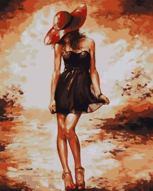 Giovane Donna Diamond Painting