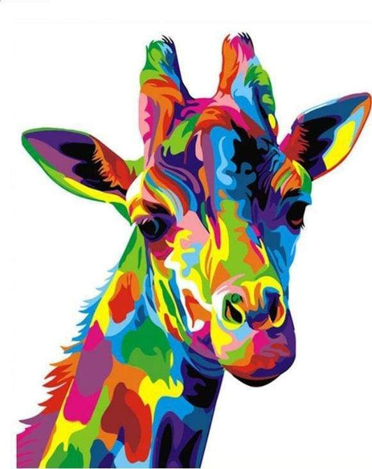 Giraffa Pop Art Diamond Painting