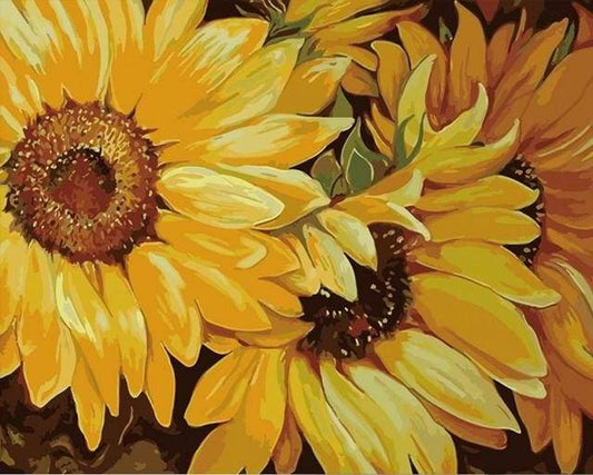 Girasole In Piena Fioritura Diamond Painting