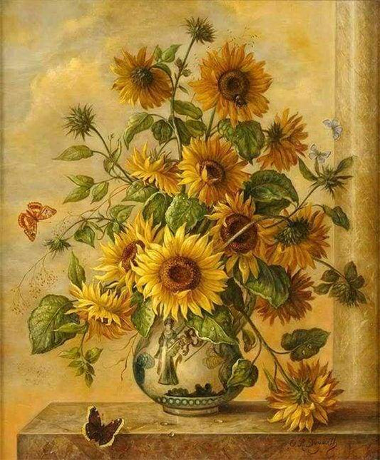Grande Mazzo Di Girasoli Diamond Painting