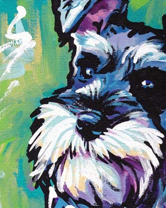 Guardando Un Cane Diamond Painting