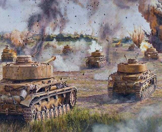 Guerra Di Carri Armati Diamond Painting