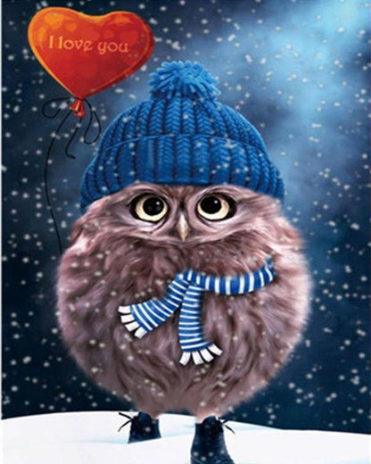 Gufetto di San Valentino Diamond Painting | Seos Shop ®