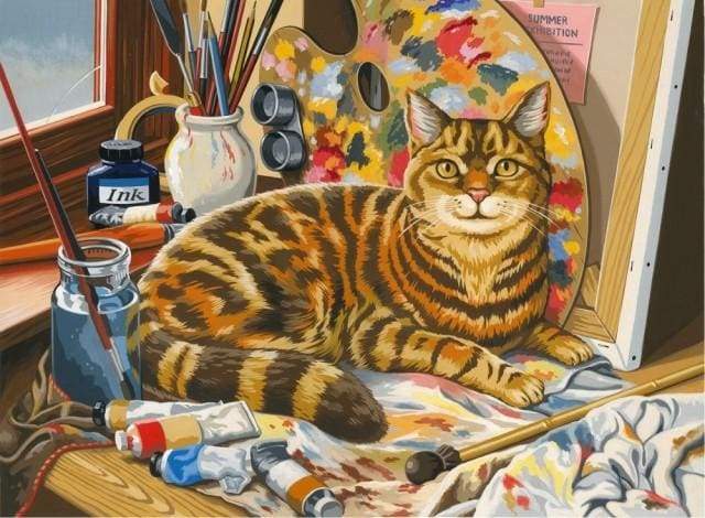 Il Gatto Dipinto Diamond Painting | Seos Shop ®