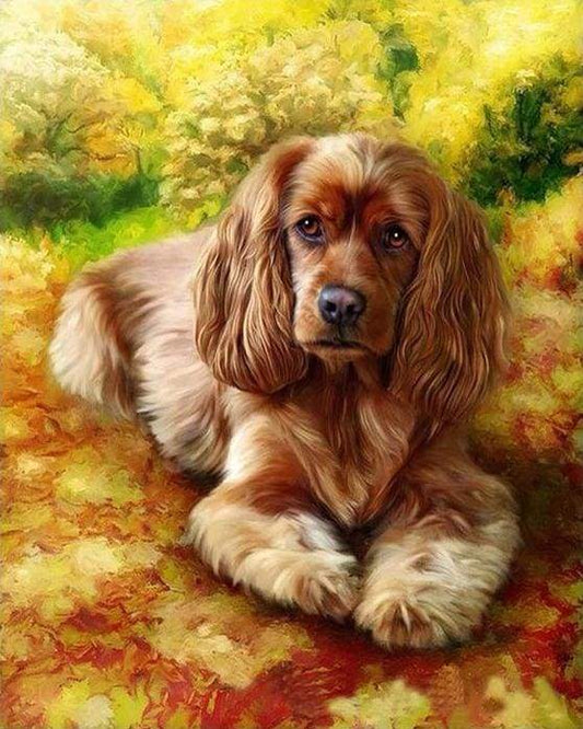 Il Golden Retriever Diamond Painting