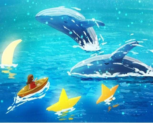 Il Salto Della Balena Diamond Painting