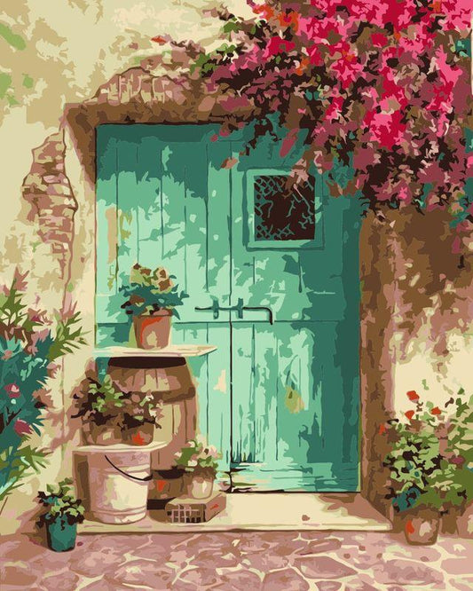 Ingresso fiorito Diamond Painting