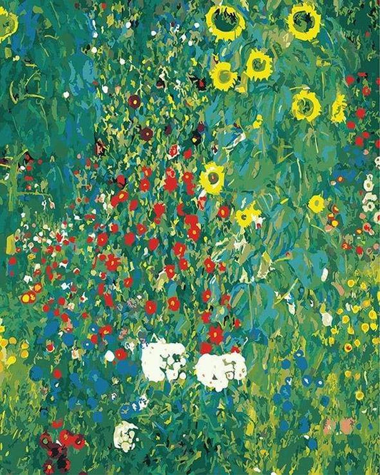 Kerim - Giardino Di Girasoli Diamond Painting