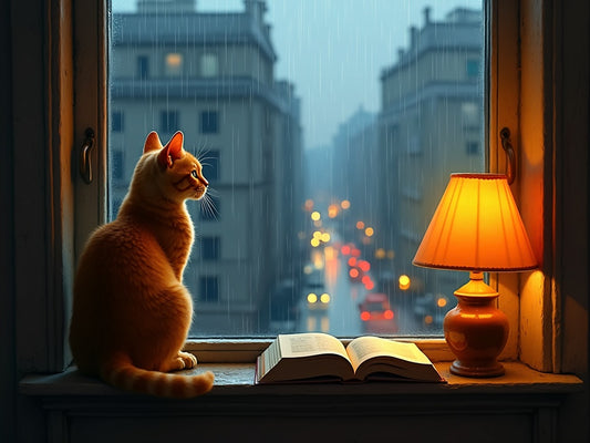 Diamond Painting Gatto alla Finestra