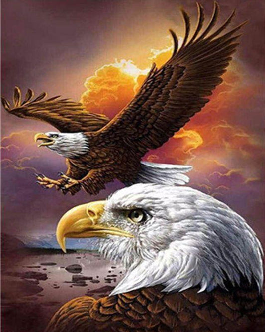 L'aquila americana Diamond Painting | Seos Shop ®