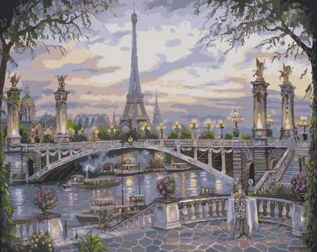 La Mia Bella Parigi Diamond Painting