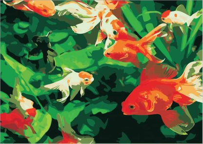 La Vita Con Il Pesce Rosso Diamond Painting