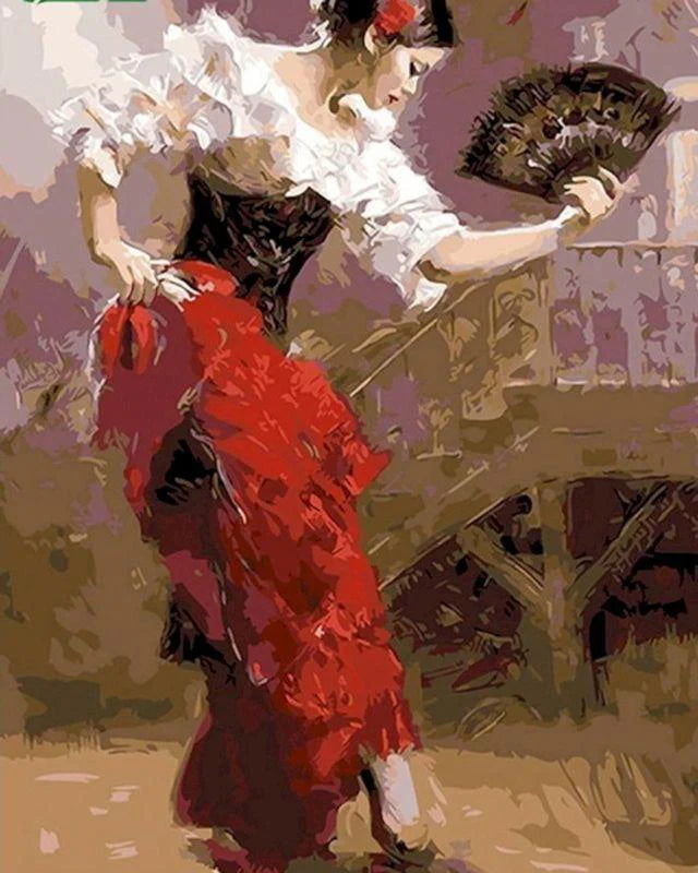 La bella spagnola Diamond Painting