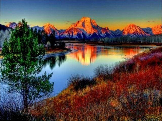 Lago E Montagna Diamond Painting