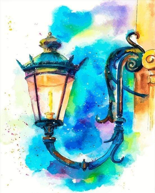 Lampada Da Parete Retrò Diamond Painting