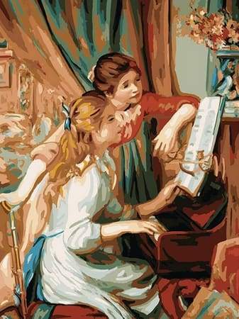 Lezione Di Pianoforte Diamond Painting