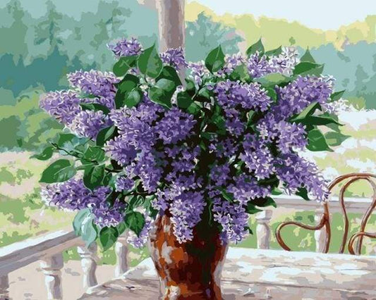 Lillà Diamond Painting