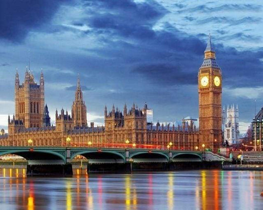 London Bridge Di Notte Diamond Painting | Seos Shop ®