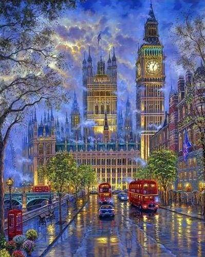 Londra Nel Crepuscolo Diamond Painting | Seos Shop ®