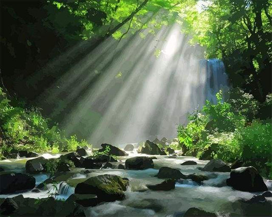 Luci Nella Foresta Diamond Painting