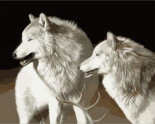Lupi Bianchi Diamond Painting