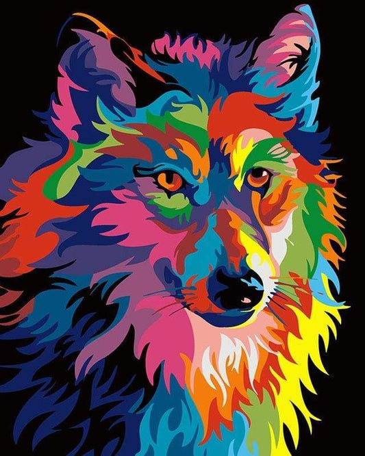 Lupo Pop Art Diamond Painting kit diamond painting