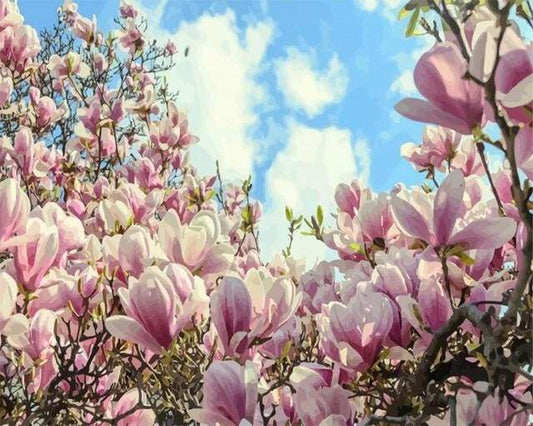 Magnolie Diamond Painting